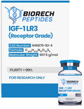 (💪 Rapid muscle gain)Receptor Grade IGF-1 LR3 (1mg) - Buy Online - 10 Vials