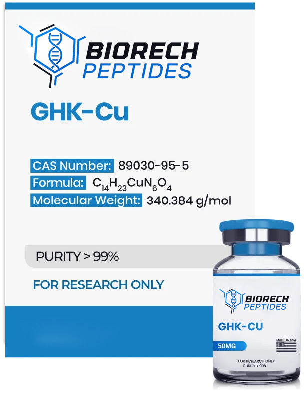 (🌴Skin Repair and Anti-Aging) GHK-CU (Copper) (50mg) - 10 Vials