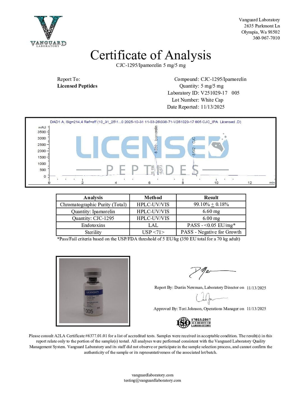 🌴💪（Anti-Aging & Skin Health and strength）CJC-1295 (No DAC)