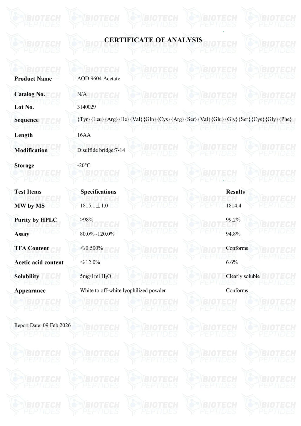 （🔥Fat Loss） Fragment 176-191 (5mg) - 10 Vials