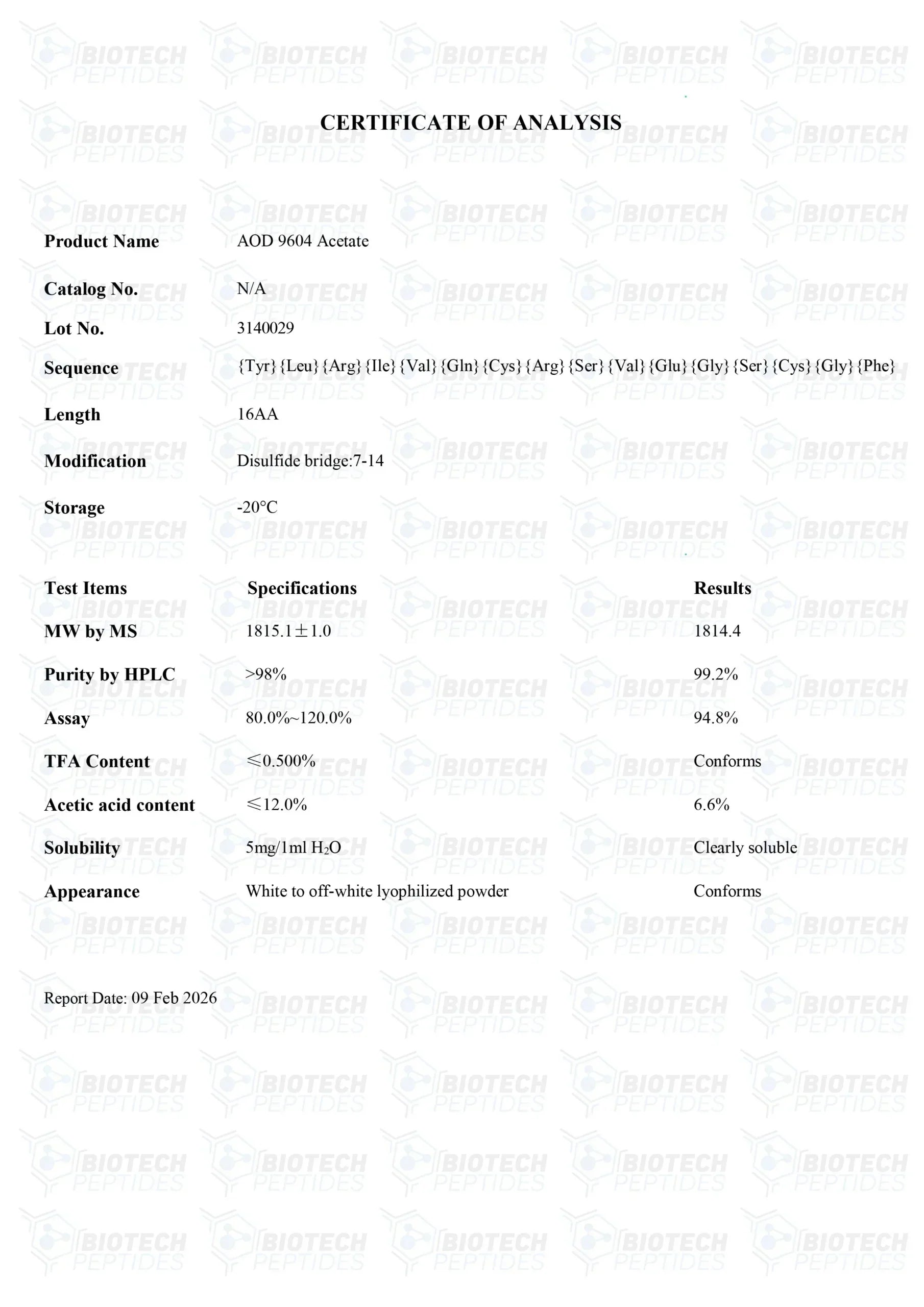 （🔥Fat Loss） Fragment 176-191 (5mg) - 10 Vials