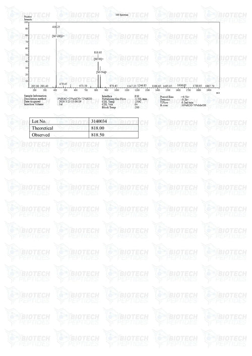 (💪 Boosts GH secretion) GHRP-2 Peptide - (10mg) - 10 Vials
