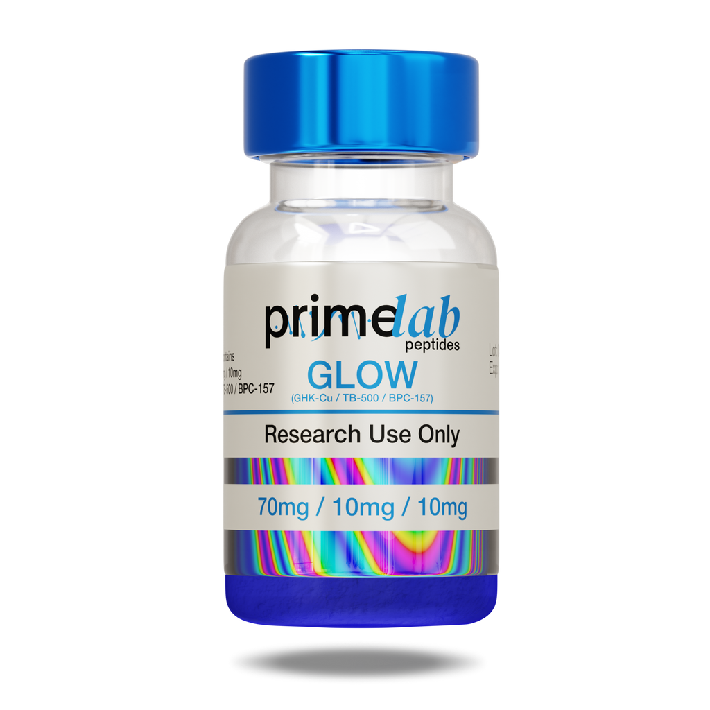 🧠（Boosts Physical and Mental Energy）Glow – 70mg - 10 Vials
