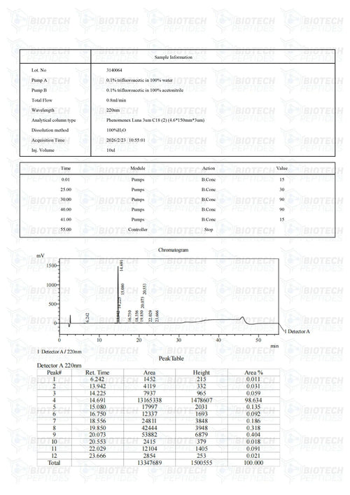 (❤️ “Love Hormone”) Oxytocin Peptide - 10mg - 10 Vials