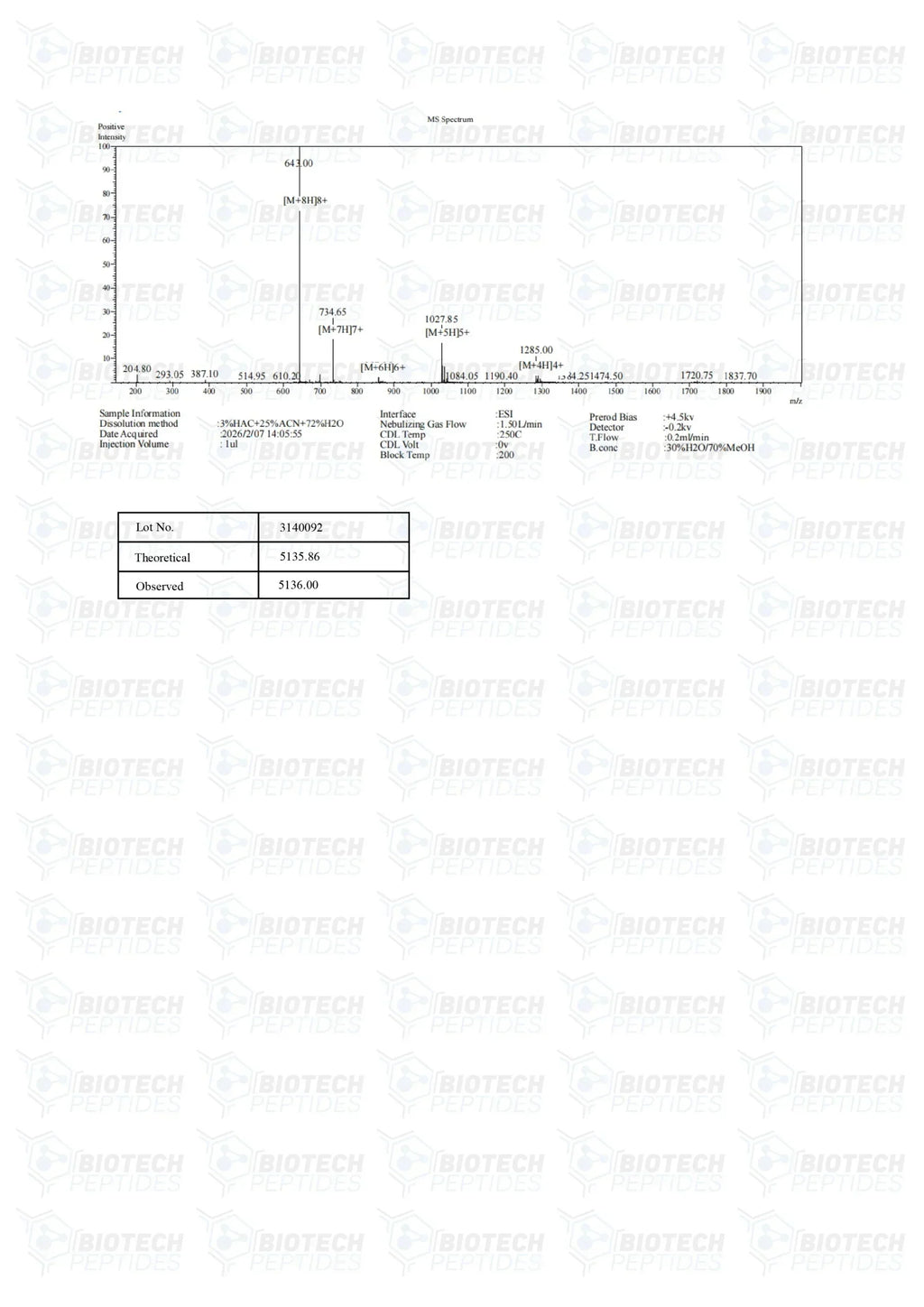 (🔥Reduce visceral fat) Tesamorelin Peptide (5MG & 10MG) -10 Vials